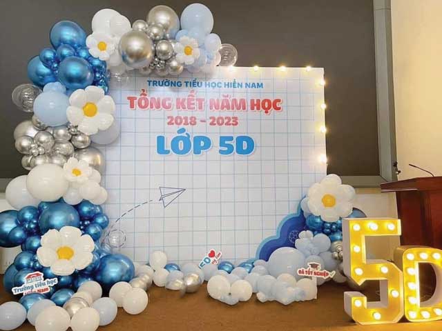 Top 20+ mẫu cổng bóng khai giảng năm học