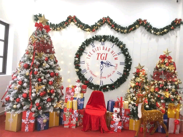 Trang Trí Noel Văn Phòng