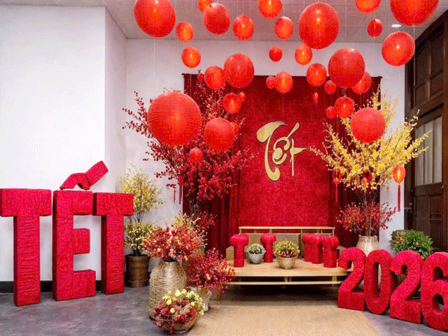 Trang Trí Tiểu Cảnh Tết 2027