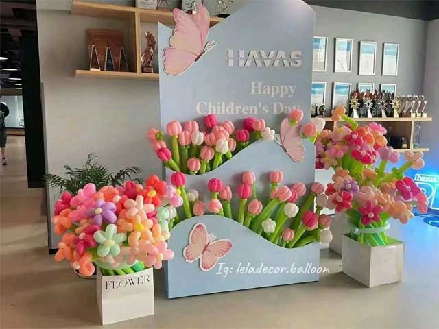 Backdrop khai trương đẹp