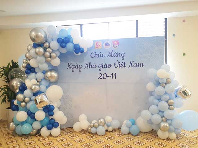 Backdrop lễ 20/11 nhân ngày Nhà giáo Việt Nam