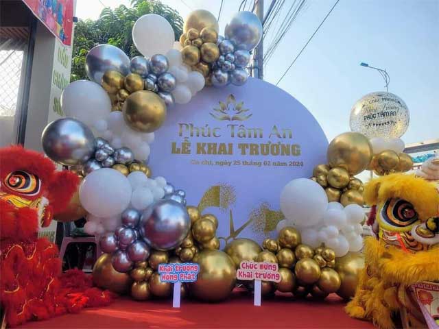 bảng giá backdrop khai trương