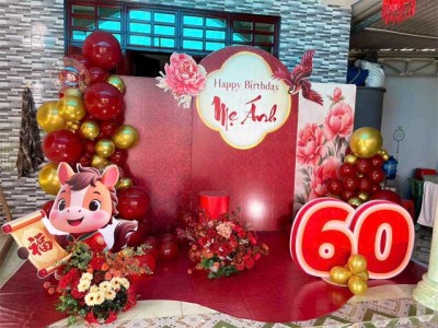 Báo Giá Trang Trí Tiệc Mừng Thọ
