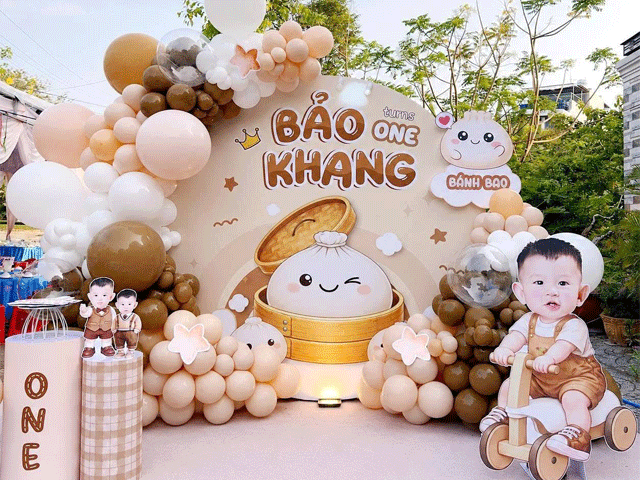 Báo Giá Trang Trí Thôi Nôi Bé Trai 2026