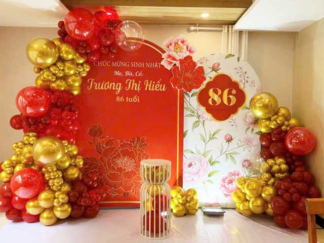 Báo Giá Trang Trí Tiệc Mừng Thọ Trọn Gói Báo Giá Trang Trí Tiệc Mừng Thọ Trọn Gói