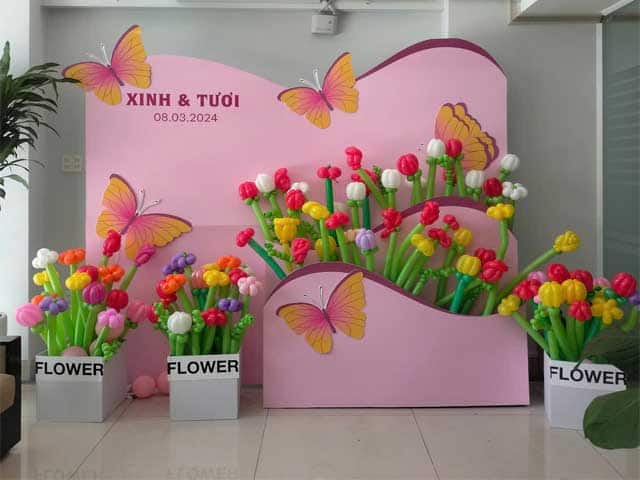 Background 8/3 ngày Quốc tế phụ nữ đẹp