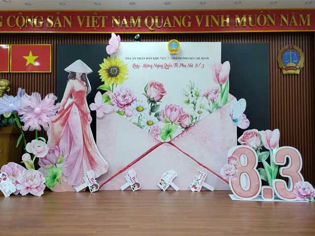Các Mẫu Backdrop 8/3 Được Ưa Chuộng