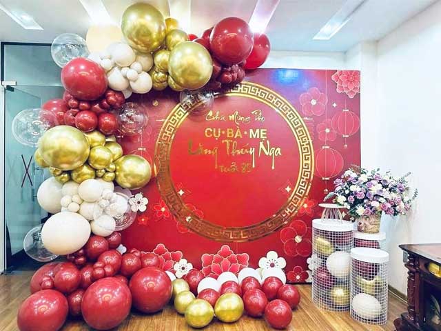 Chi Phí Trang Trí Khu Vực Chụp Hình Mừng Thọ Chi Phí Trang Trí Khu Vực Chụp Hình Mừng Thọ