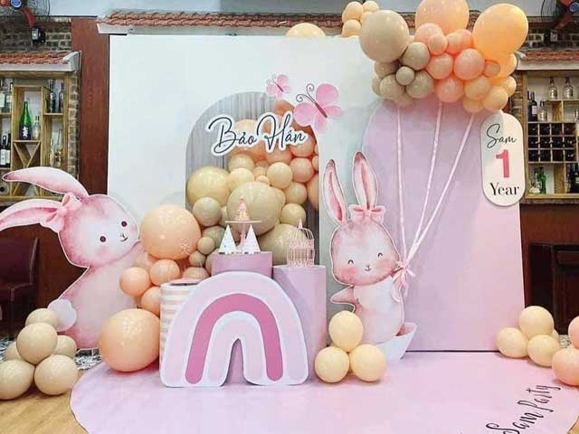 Combo Trang Trí Thôi Nôi Bé Tuổi Tỵ