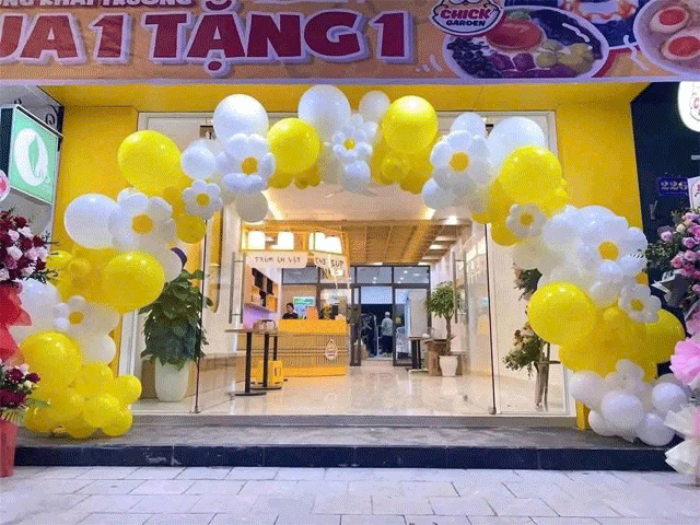 Cổng Bóng Khai Trương Đẹp Cổng Bóng Khai Trương Đẹp