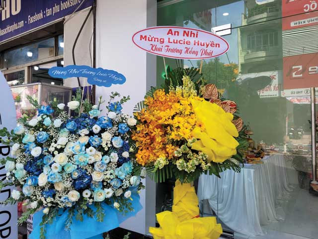 Dịch vụ cung cấp hoa tương khai trương cửa hàng, quà tặng sinh nhật