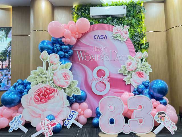 Trang Trí Backdrop 8/3 Tại Tphcm