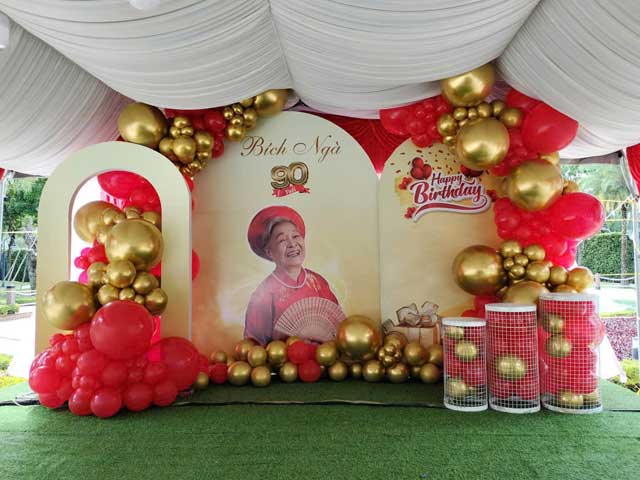Cách Trang Trí Tiệc Mừng Thọ 70 Tuổi