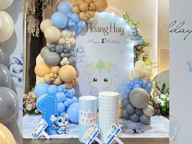 Decor thôi nôi bé