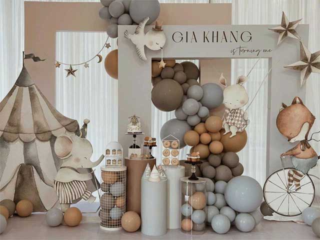 Dịch vụ trang trí sinh nhật Hùng Cường Decor