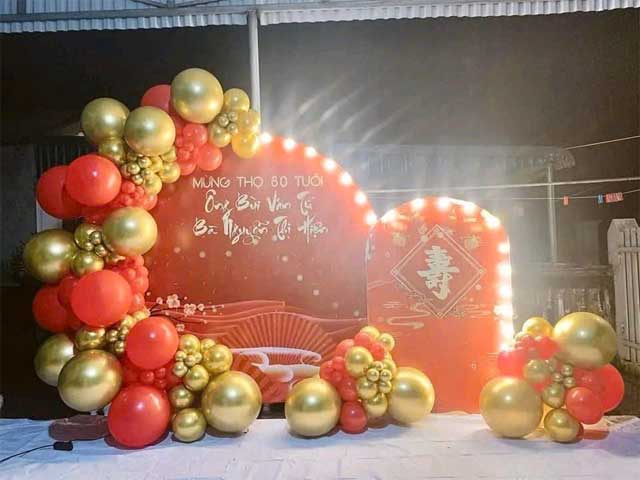 Dịch Vụ Trang Trí Mừng Thọ Tại Nhà Tphcm