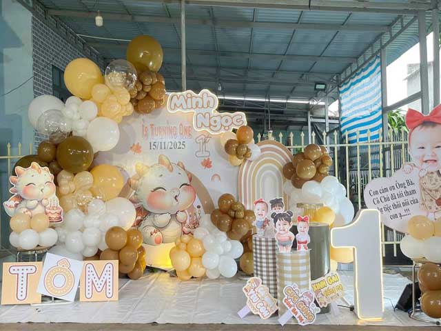 Dịch Vụ Trang Trí Sinh Nhật Bé Trai Tại HCM Dịch Vụ Trang Trí Sinh Nhật Bé Trai Tại HCM