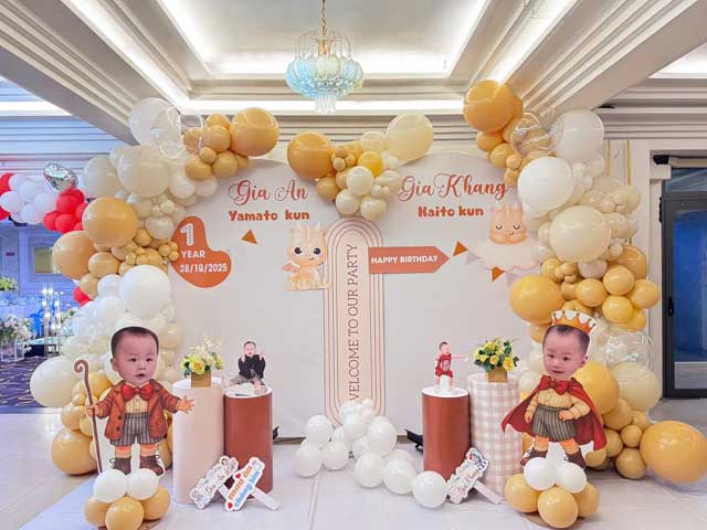 Dịch vụ trang trí sự kiện tại Quận 12 HCM