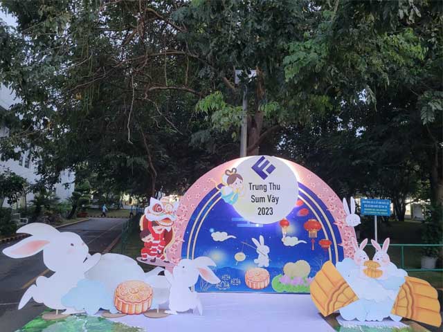 Trang trí trung thu cho công ty Trang trí trung thu cho công ty