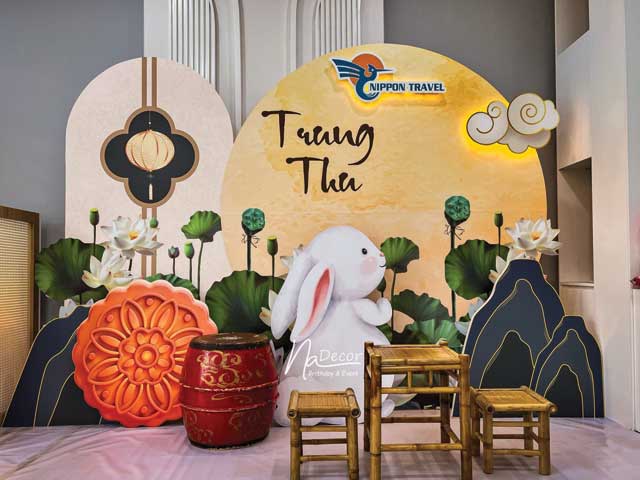 Dịch vụ trang trí backdrop trung thu chuyên nghiệp tại HCM