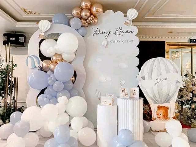 Địa chỉ trang trí đầy tháng đẹp