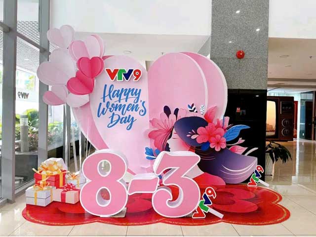 Mẫu phông nền 8/3, 20/10 cho sự kiện Mẫu phông nền 8/3, 20/10 cho sự kiện
