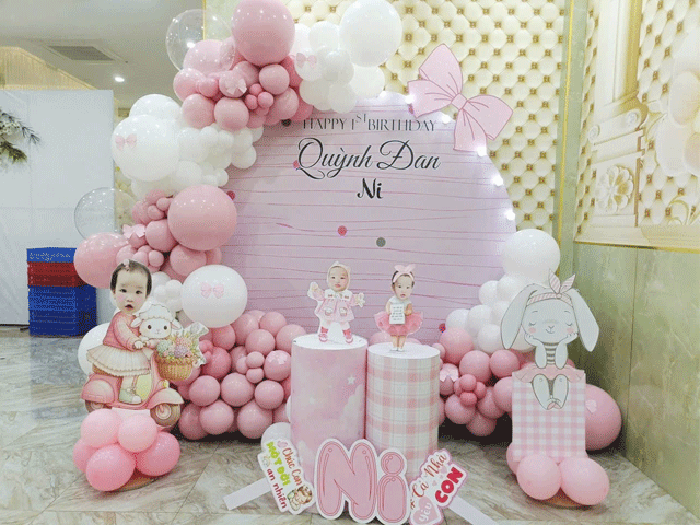 Mẫu Thôi Nôi Bé Gái Tuổi Tỵ Màu Hồng Pastel