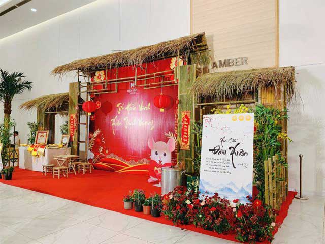 Mẫu Tiểu Cảnh Tết Công Ty, Doanh Nghiệp