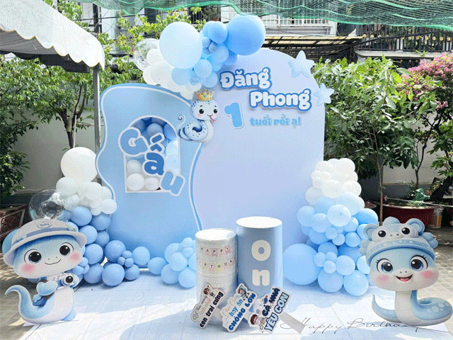 Trang Trí Sinh Nhật Cho Bé Tại TPHCM