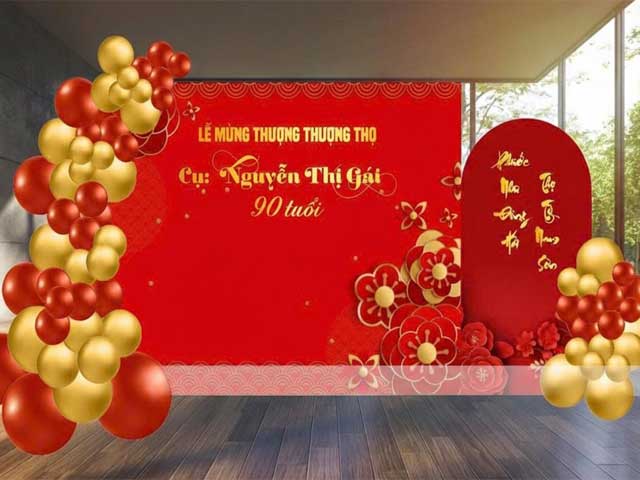Giá Trang Trí Tiệc Mừng Thọ Hiện Nay Giá Trang Trí Tiệc Mừng Thọ Hiện Nay