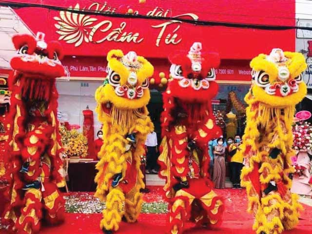 Cho thuê múa lân tết trung thu tại HCM