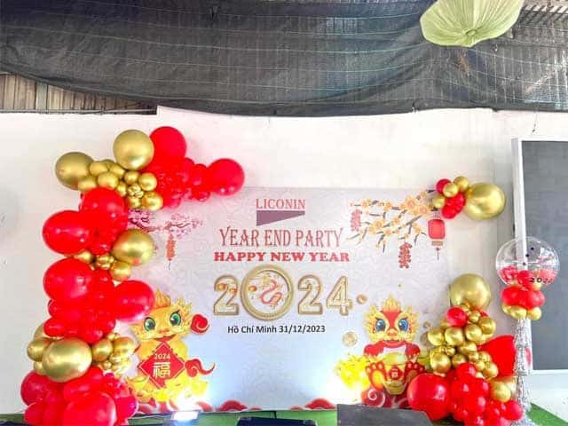 Phông Nền Tất Niên Công Ty Đẹp, Giá Rẻ