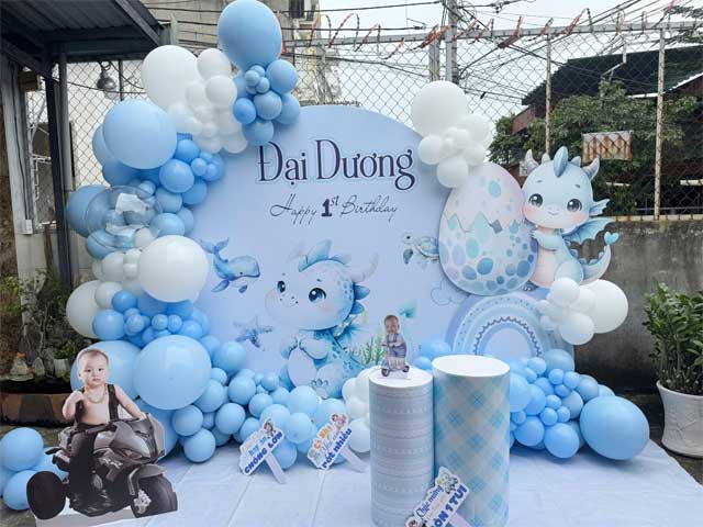 Set Trang Trí Sinh Nhật Bé Trai Đơn Giản Tại Nhà Set Trang Trí Sinh Nhật Bé Trai Đơn Giản Tại Nhà