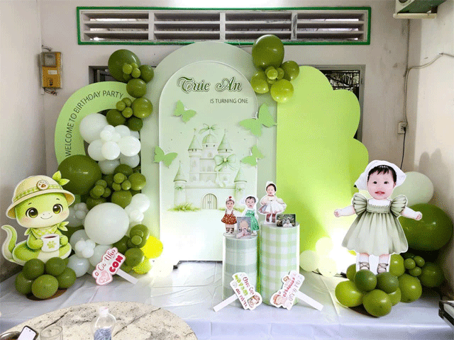 Setup Thôi Nôi Bé Gái Trọn Gói