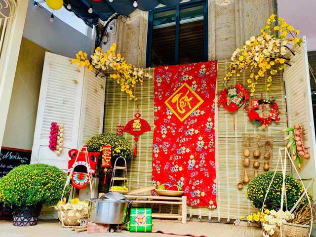 Thi Công Tiểu Cảnh Tết Trọn Gói