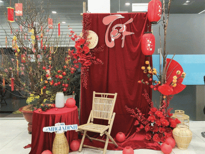 Trang Trí Tiểu Cảnh Tết 2027