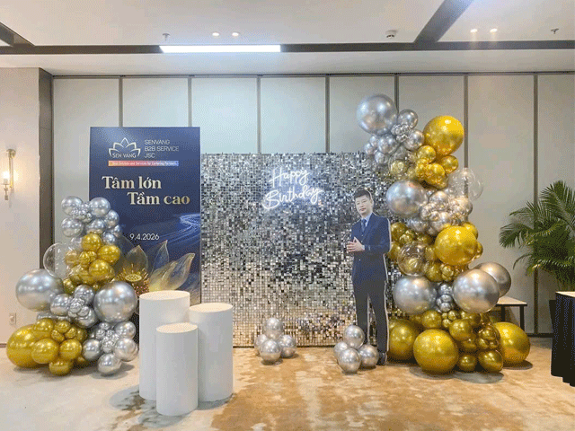 Tổ Chức Sinh Nhật Công Ty 