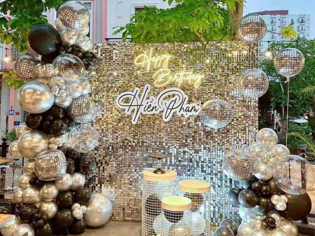 Top 10 mẫu backdrop rèm sequin đẹp nhất