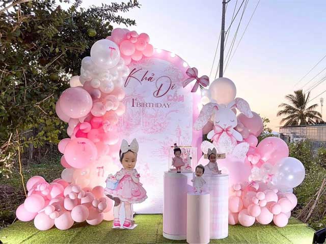 Trang Trí Bong Bóng Sinh Nhật Cho Bé Gái 1 Tuổi Trang Trí Bong Bóng Sinh Nhật Cho Bé Gái 1 Tuổi