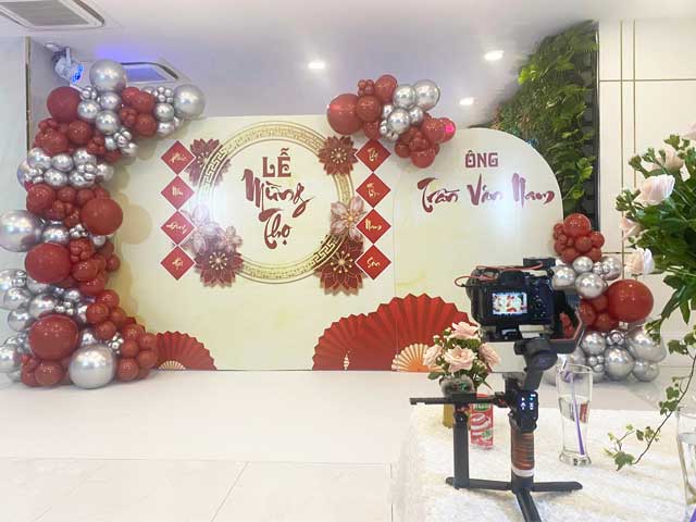 Trang Trí Lễ Mừng Thượng Thọ Trang Trí Lễ Mừng Thượng Thọ