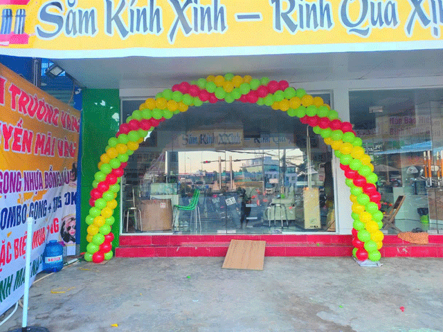 Trang Trí Bong Bóng Khai Trương Trang Trí Bong Bóng Khai Trương