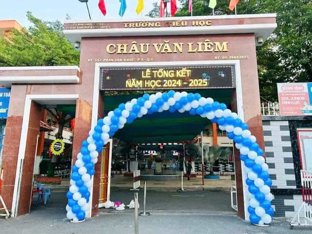 trang trí bong bóng khai trương chuyên nghiệp