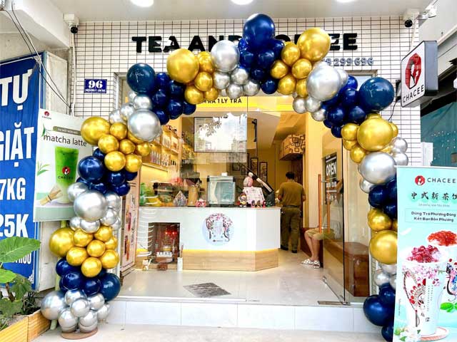 Trang Trí Cổng Khai Trương Cửa Hàng