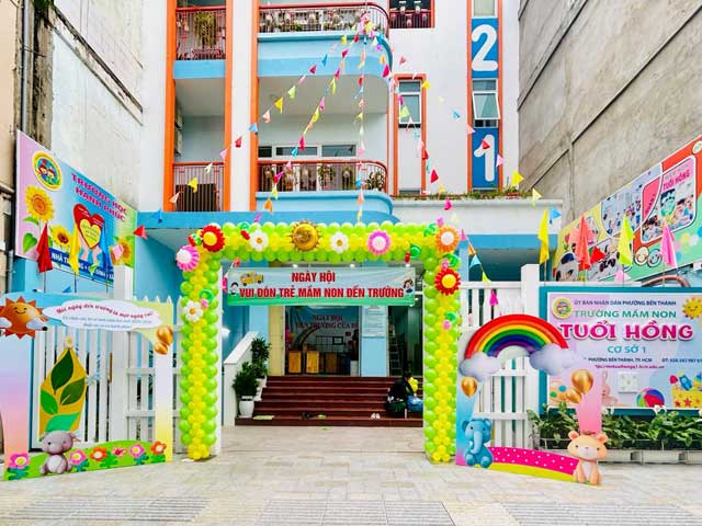 Trang trí cổng bóng sự kiện hcm