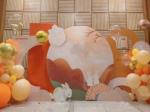 Trang trí cổng chào trung thu Trang trí cổng chào trung thu