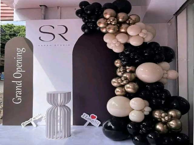 Trang trí khai trương Hùng Cường Decor