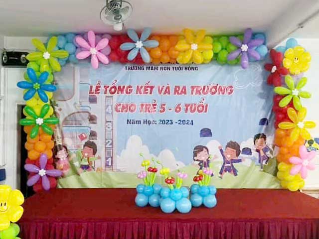 Trang Trí Lễ Tổng Kết Năm Học
