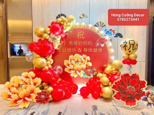 Trang Trí Tiệc Mừng Thọ
