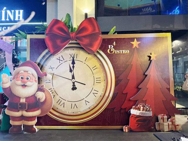 Trang Trí Noel Với Ông Già Tuyết