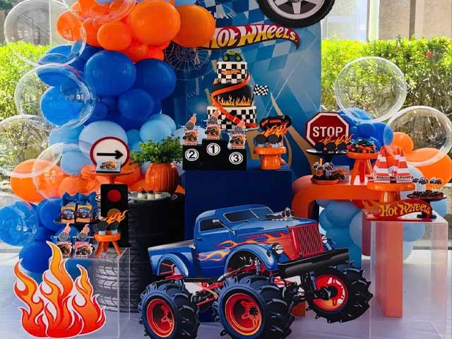 Trang Trí Sinh Nhật Chủ Đề Siêu Xe Trang Trí Sinh Nhật Chủ Đề Siêu Xe